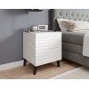 Cama Bedside table NOVA 44x40x52 white matt