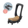 URBAN IKI Junior boot seat BLACK/BROWN SET key lock