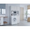 Topeshop ZESTAW MARPOL BIEL bathroom storage cabinet White