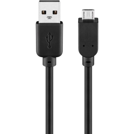 Goobay | USB 2.0 Hi-Speed cabel | 93918 | USB 2.0 male (type A) | USB 2.0 micro male (type B)