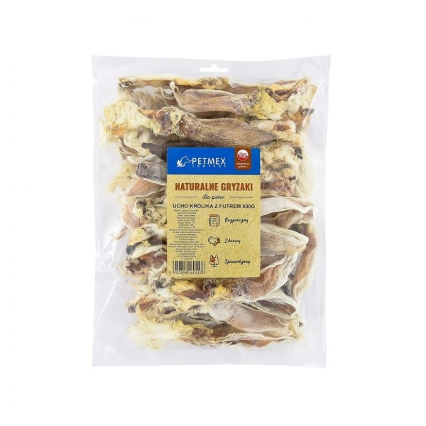 PETMEX dog chew Rabbit ear with ...