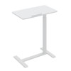 Maclean mobile desk/laptop stand, white, height adjustment 76-109cm, max. 30kg , MC-120 W