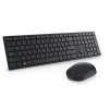 Dell | Pro Keyboard and Mouse (RTL BOX) | KM5221W | Keyboard and Mouse Set | Wireless | Batteries included | RU | Black | Wireless connection