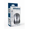 MOUSE USB OPTICAL WRL BLACK/SILVER MUSW-4B-02-BS GEMBIRD