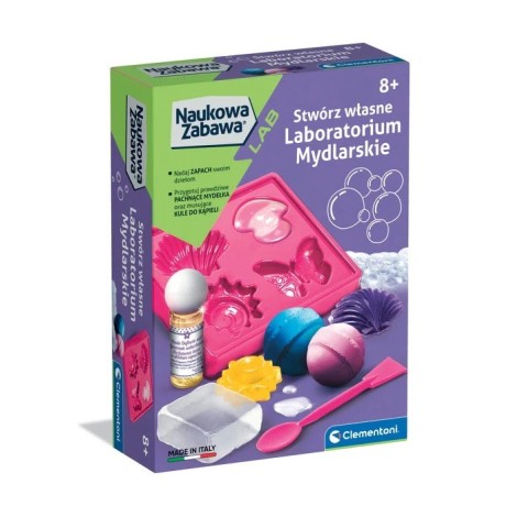 Zestaw Clementoni - Laboratorium mydlarskie