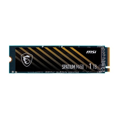 MSI SPATIUM M450 PCIe 4.0 NVMe M.2 1000GB PCI Express 4.0 3D NAND