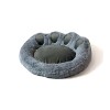 GO GIFT Dog and cat bed XXL - grey - 85x85 cm