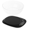 Adler Kitchen Scale with a bowl | MS 3179b | Graduation 1 g | Display type LCD | Black