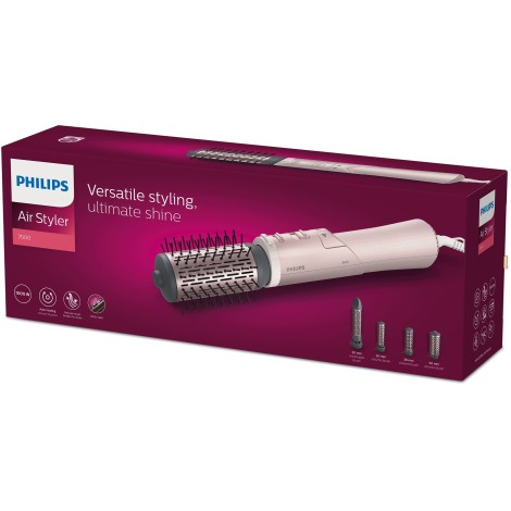 Philips | Hair Styler | BHA735/00 7000 Series | Warranty 24 month(s) | Ion conditioning | Number of heating levels 3 | 1000 W | Pink