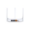 Wireless N Router | MW305R | 802.11n | 300 Mbit/s | 10/100 Mbit/s | Ethernet LAN (RJ-45) ports 3 | Mesh Support No | MU-MiMO No | No mobile broadband | Antenna type 3xFixed | No