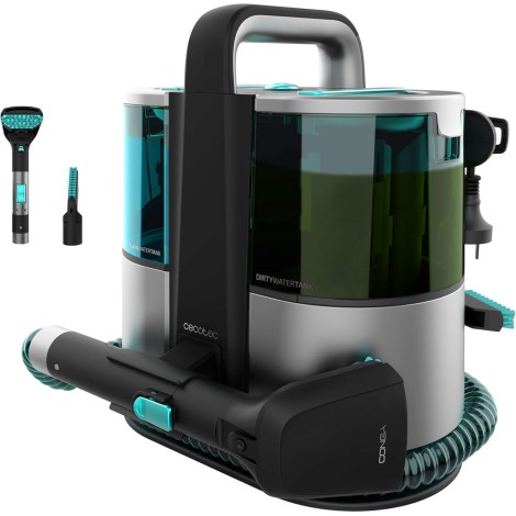 Cecotec Upholstery Cleaner | Conga 4000 Carpet&Spot Clean | Corded operating | 400 W | Operating radius 5 m | Black