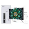TCL Q6C 75Q6C TV 190.5 cm (75") 4K Ultra HD Smart TV Wi-Fi Metallic