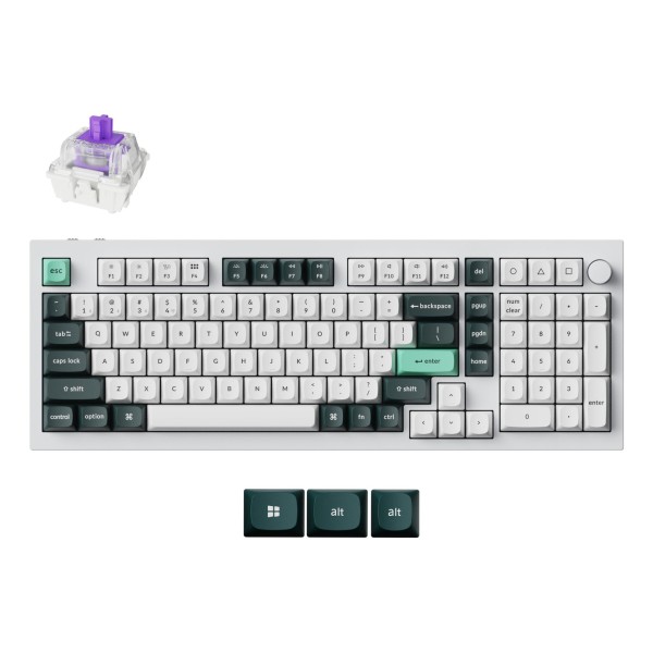 KEYBOARD WRL Q5 HE RGB/SHELL WHITE ...