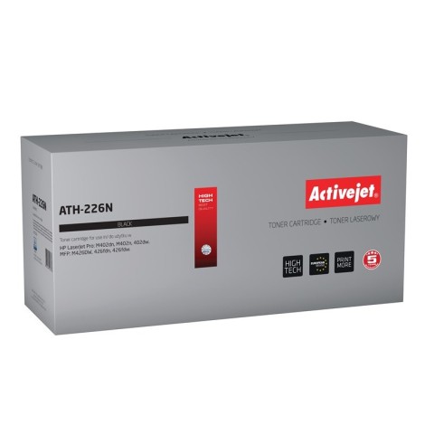 Activejet ATH-226N Toner Cartridge (replacement for HP 226A CF226A; Supreme; 3100 pages; black)