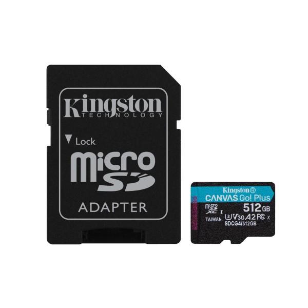 KINGSTON microSDXC Canvas Go Plus 512GB ...