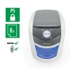 Leitz IQ OptiMax Small Office 350 Micro Cut Paper Shredder Security P5 22L - White