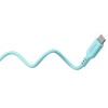 Goobay USB-C Silicone Cable, 1.5 m, turquoise
