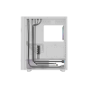 NATEC Genesis PC Case Diaxid 605 white