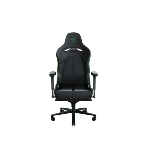 Razer Enki Gaming Chair with Enchanced Customization, Black/Green | Razer Ergonomic Gaming Chair Enki EPU Synthetic Leather; Steel; Aluminium | Black/Green