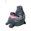 Sack Sako Kätzchen grau L 105 x 80 cm