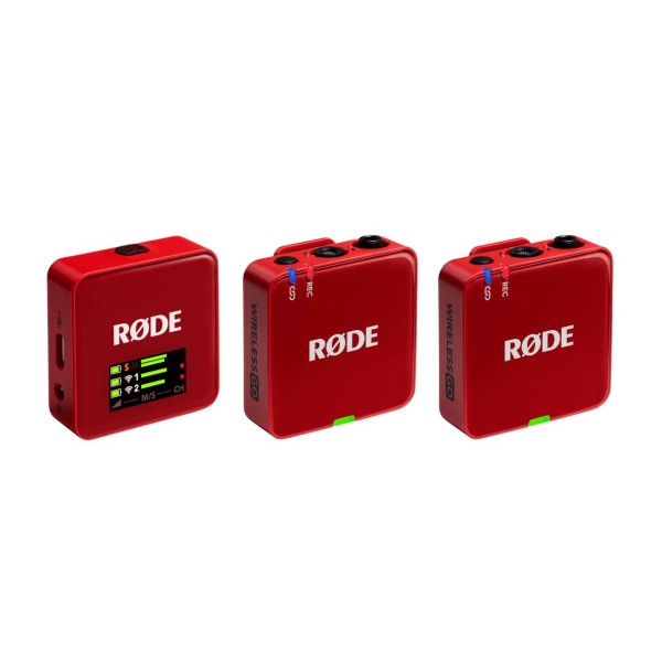 RODE Wireless GO III (czerwony) - ...