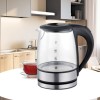 Maestro MR-062-Black Glass Electric Kettle 1,2 L