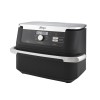 Ninja AF500EU fryer Double 10.4 L Stand-alone 2470 W Hot air fryer Black, Stainless steel