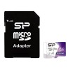 Silicon Power | Superior Pro | 128 GB | micro SDXC | Flash memory class 10 | with Adapter