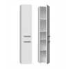 Bathroom cabinet NEL II 31x30x174 cm, matt white