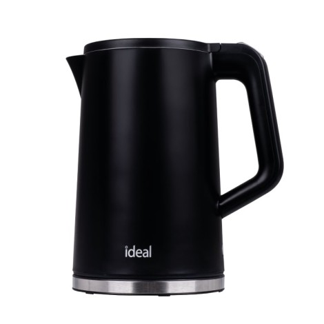 IDEAL Kettle 1.7 l, steel body, power 1500 W, black