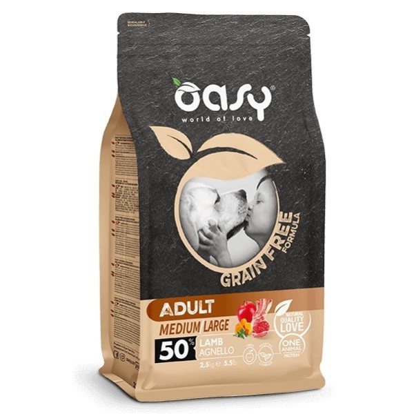 OASY Grain free Adult Medium/Large Lamb ...