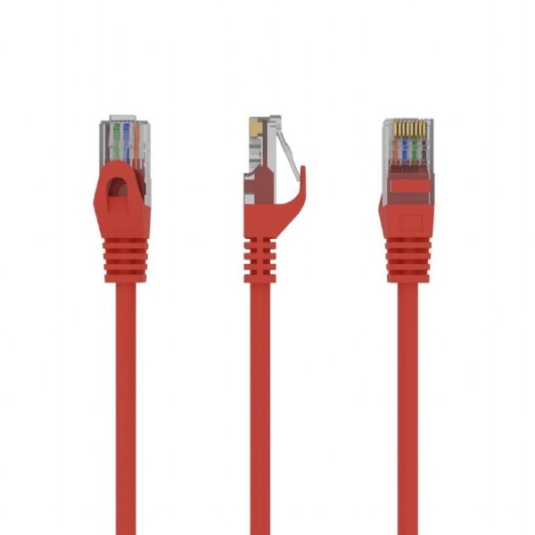 PATCH CABLE CAT6 UTP 1M/RED PP6U-1M/R ...