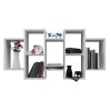 Wall-hung bookcase Bilbao 7.0 Wall Shelves White