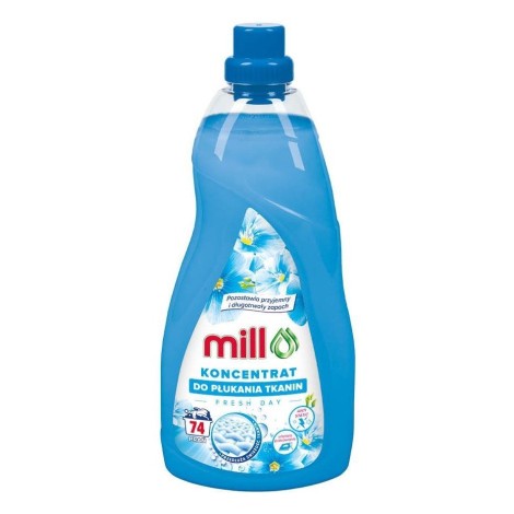MILL Fresh Day fabric softener concentrate, 2 l (bulk pack of 4)