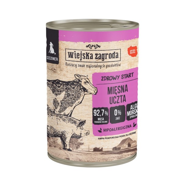 Wiejska Zagroda Turkey with lamb 800g