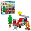 LEGO DUPLO TOWN 10473 Wóz strażacki z wężem i strażakiem