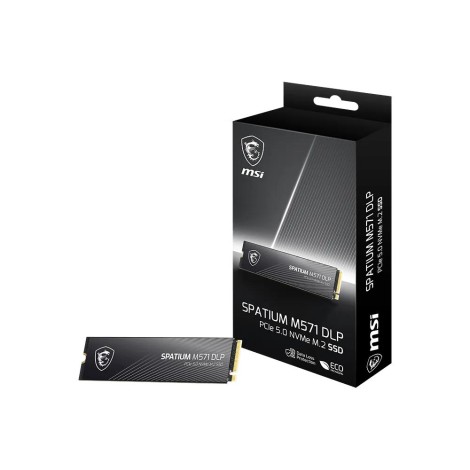 SSD|MSI|1400xTBW rating|MTBF 1500000 h|Read speed 14500 MB/s|Write speed 11000 MB/s|NVMe Yes|PCI Express 5.0|M.2|2000 GB|SPATIUM M571 DLP PCIe 5.0 NVMe M.2|S78-440Q1K0-P83