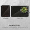 Caso Mobile Single Hob | ProSlim 2000 | Induction | Number of burners/cooking zones 1 | Touch | Timer | Black