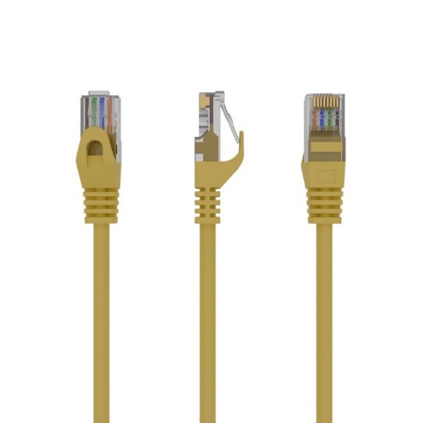 PATCH CABLE CAT6 UTP 0.25M/YELLOW PP6U-0.25M/Y ...