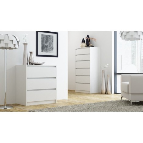 Topeshop K6 BIEL chest of drawers