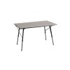 Outwell Canmore L Large Capacity Table for Family Outings, Black/Grey | Outwell