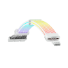 Gamemax | Modular cable | 12VHPWR CABLE-BK | White