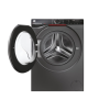 Hoover Washing Machine | H7W4 49MBCR-S | Energy efficiency class A | Front loading | Washing capacity 9 kg | 1400 RPM | Depth 51 cm | Width 60 cm | Digit | Steam function | Wi-Fi | Black