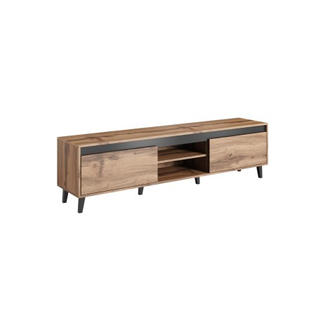 Cama TV stand NORD II 170cm wotan/antracite