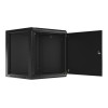 LANBERG Wall mount 19i 12U 600x600 black