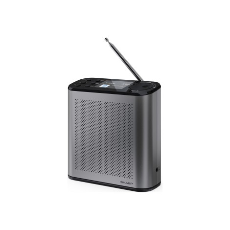 Sharp OSAKA Portable Digital Radio | DR-P530(GY) | USB port | Bluetooth | FM radio | Wireless connection