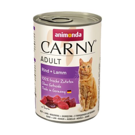 ANIMONDA Carny Adult Beef and lamb - wet cat food - 400g