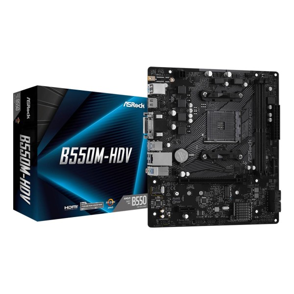 Asrock B550M-HDV Socket AM4 micro ATX ...