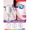 Adler | Mirror | AD 2159 | 15 cm | LED mirror | Chrome