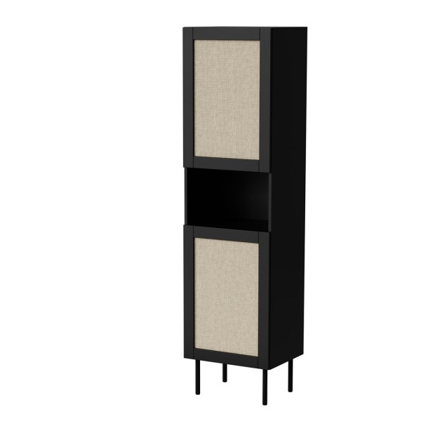 Cabinet JUTA 50x39.5x190 black + linol ...